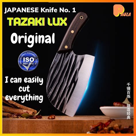 Tazaki Japanese Knife Kitchen Knife Stainless Steel Chefs Chopper