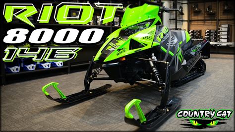 2024 Arctic Cat Riot 8000 Es Qs3 146 X 1 6 Walk Around Youtube