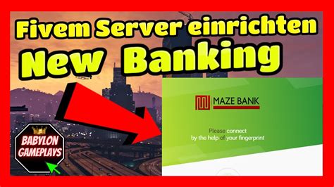 Fivem Server Einrichten New Banking Einf Gen Installieren