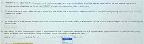 Solved Develop A Joint Probability Table For These Data Chegg