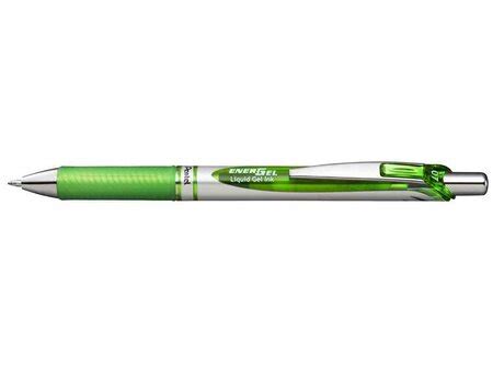 Stylo Roller Encre Gel Energel Bl Vert Tilleul Pentel La Poste