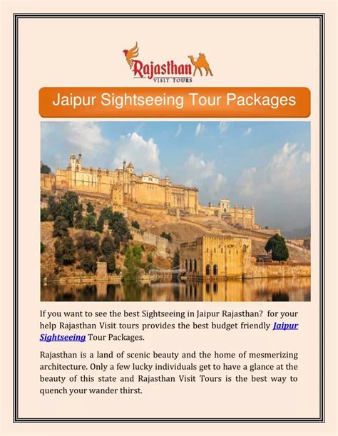 Ppt Jaipur Sightseeing Tour Packages Powerpoint Presentation Free