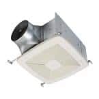 Homewerks Decorative White Cfm Ceiling Mount Bathroom Exhaust Fan