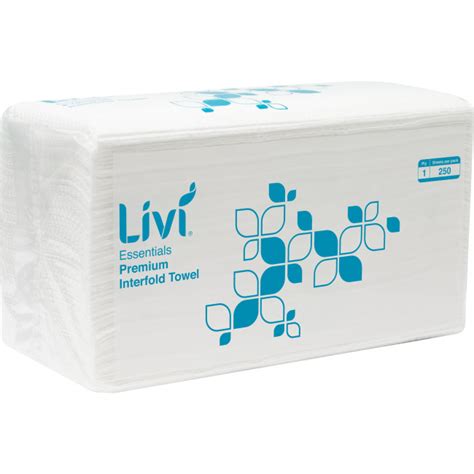 Livi Essentials Interfold Towel Ply Sheets Livi New Zealand