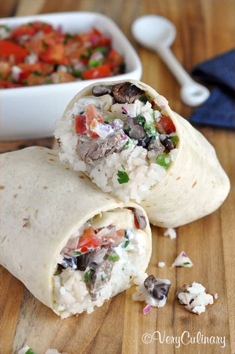 Chipotle Steak Burrito (copycat recipe)