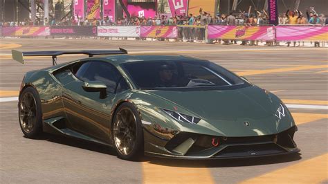 Gold Lamborghini Huracan Performante 1000HP Forza Horizon 5 YouTube