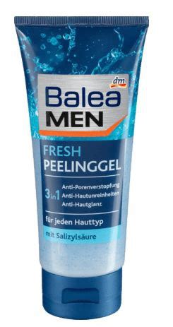 Balea MEN Peeling Gel Fresh 1Source