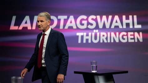 Thüringer TV Duell Fünf Lehren aus der Spitzenkandidaten Runde DER