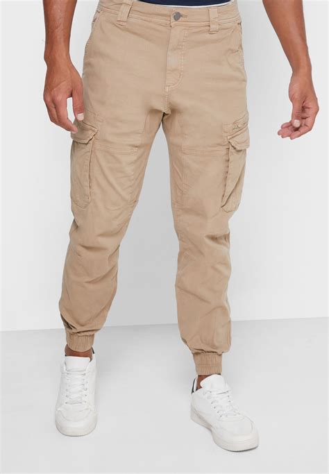 Buy Cotton On Beige Urban Jogger Cargo For Men In Manama Riffa