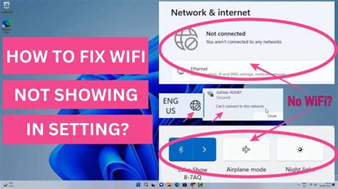 How To Fix Wifi Not Showing In Settings On Windows Quick Easy