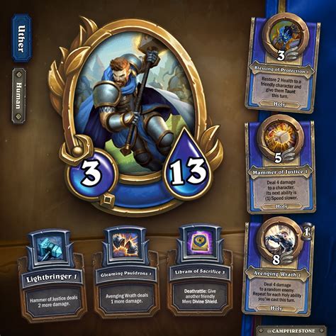 Mercenaries Uther Hearthstone Top Decks