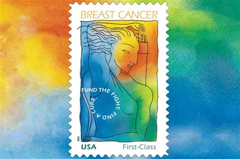 Usps Stamp Highlights Breast Cancer Awareness St Century Postal Worker