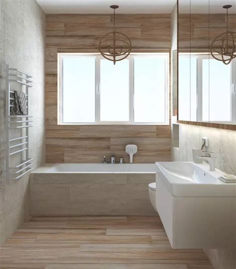 Wooden Plank Tiles for Bathroom flooring | Wood tile bathroom, Bathroom ...