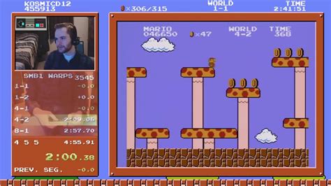 Super Mario Bros Speedrun World Record In 4 55 646 Youtube