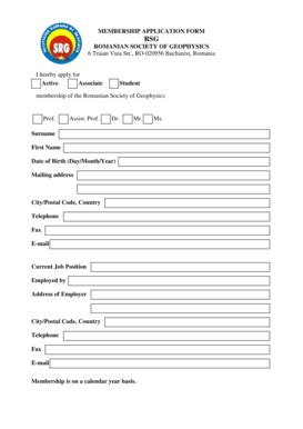 Fillable Online FORMULAR DE NSCRIERE Fax Email Print PdfFiller