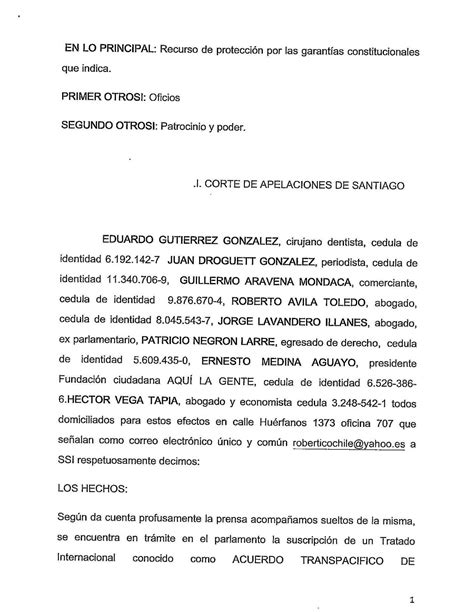 Corte de Apelaciones declara inadmisible recurso de protección que