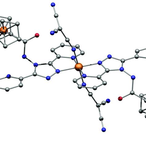 The Dft Optimized Molecular Structure Of 1 In The Low Spin State Used Download Scientific