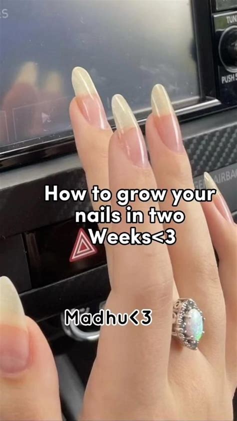 Grow Your Nails Fast In Just Two Weeks How To Grow Nails Simple