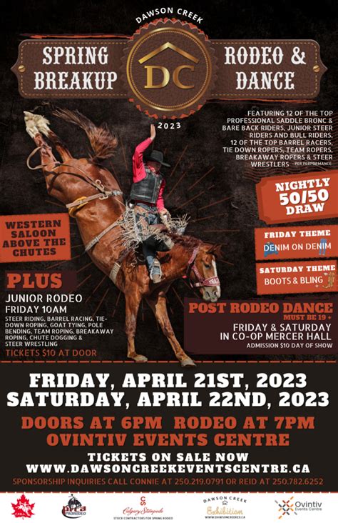 2023 SPRING RODEO – Dawson Creek Exhibition Association