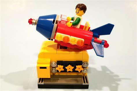 Lego Ideas Lego Moments In Space Cosmic Rocket Ride Coin Operated