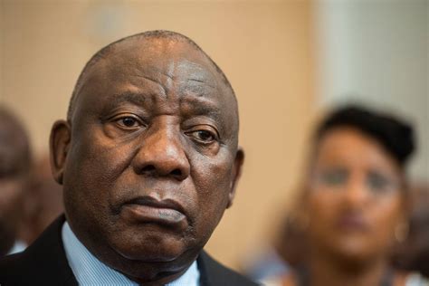 Cyril Ramaphosa South Africans Are Demanding Action It Is Time For