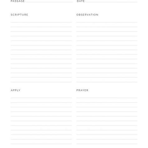 Bible Study Planner Kit Neat And Tidy Design