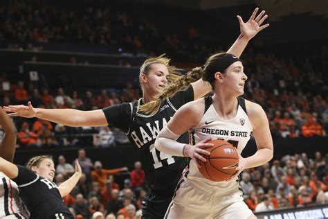 Oregon State Women S Basketball Vs Hawaii Oregonlive