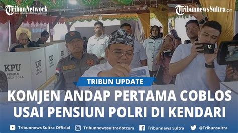 Pj Gubernur Sultra Nyoblos Pemilu 2024 Di TPS 16 Mandonga Ditemani