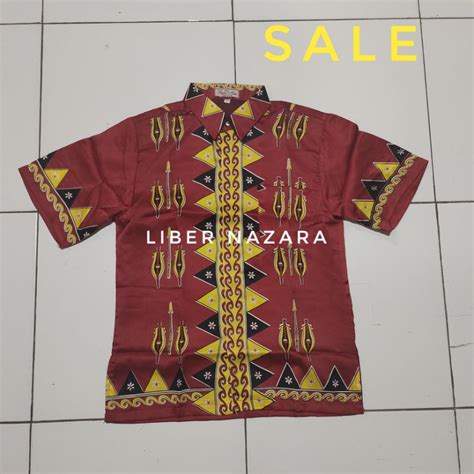 Jual Batik Nias Saleeee Bahan Semi Sutra Full Lapis Shopee Indonesia