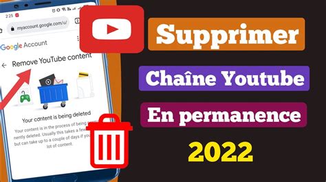 Comment Supprimer D Finitivement Une Cha Ne Youtube Sur Le T L Phone