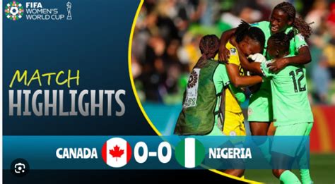 Nigeria vs Canada: When the game is not beautiful