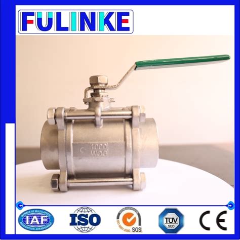 3PC Butt Weld 1000wog Stainless Steel Ball Valve China 3PC Ss Ball