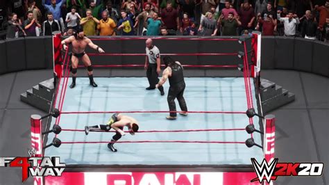 Wwe K Fatal Way Match Drew Mcintyre Vs Bray Wyatt Vs Sami Zayn