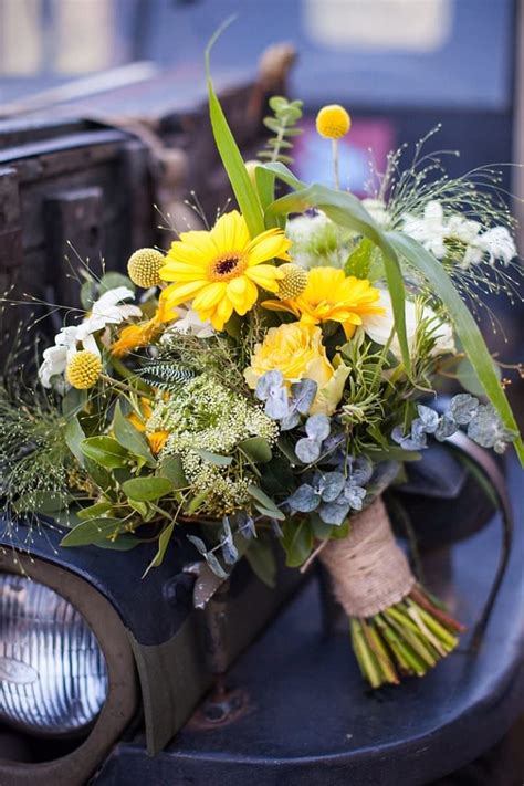 Pretty Outdoorsy Yellow Tipi Wedding