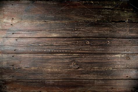 Dark old rustic wooden background | Abstract Stock Photos ~ Creative Market
