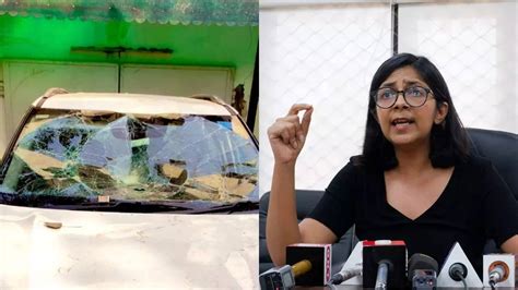 New Delhi Attack At House Of Dcw Chief Swati Maliwal Dcw चीफ स्वाति मालिवाल के घर पर हमला