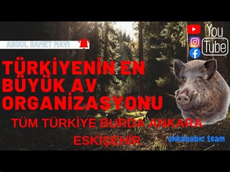 TÜRKİYENİN TÜM AVCILARINI BİR ARAYA TOPLAYAN BİR AV YouTube