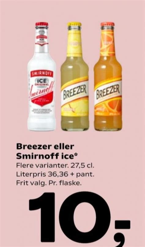 Smirnoff Ice Rtd Cider Fakta November Alle Tilbudsavis