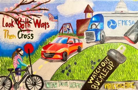 Road Safety Art Contest Winners Fmcsa