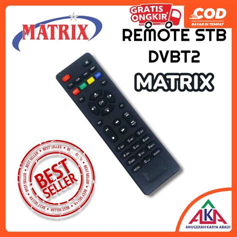 Jual Remote STB Set Top Box MATRIX Apple Remot STB Matrix Merk AKKO