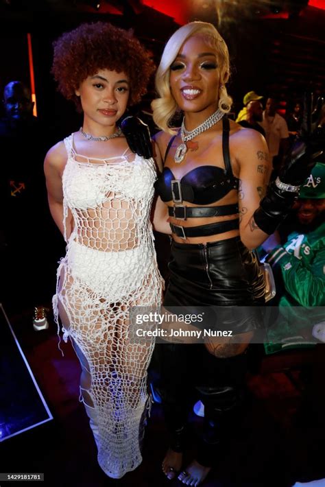 Ice Spice And Glorilla Attend The Bet Hip Hop Awards 2022 On News