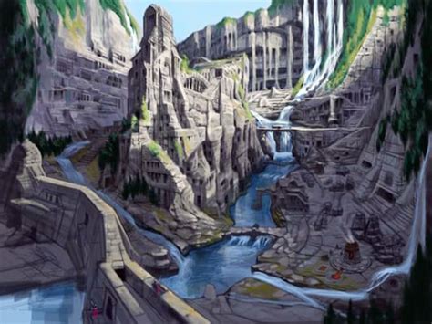 Draw environment concept art illustration by Flicires | Fiverr