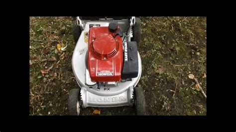 Honda Hr194 Px Lawnmower Overview Start And Run Youtube