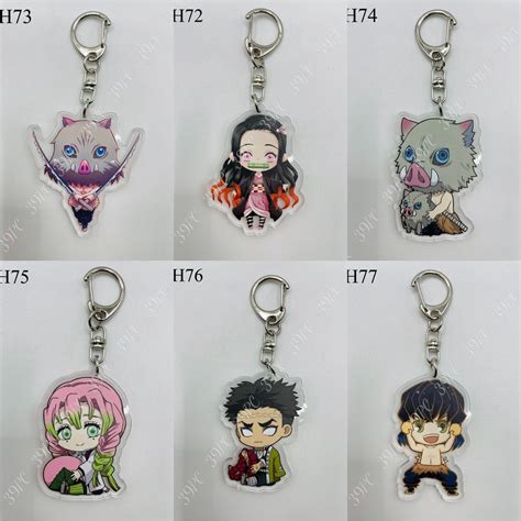 Mua Móc Khóa Keychain Acrylic Kimetsu no Yaiba Thanh Gươm Diệt Quỷ