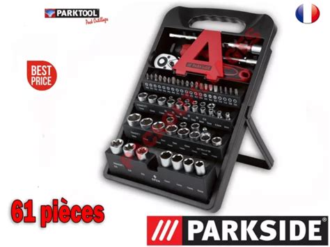 PARKSIDE SET DI Chiave A Bussola 61 Pezzi EUR 32 01 PicClick IT