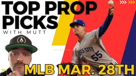 Prizepicks Mlb Picks Opening Day Thursday Mlb Player