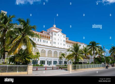 British Colonial Hotel On Marlborough Street In Historic Downtown Nassau New Providence Island