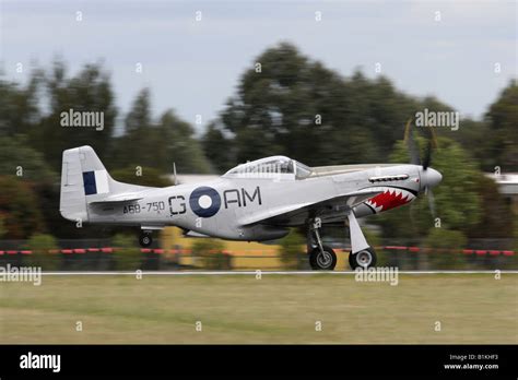 P-51 Mustang vintage World War 2 fighter plane in Royal Australian Air ...