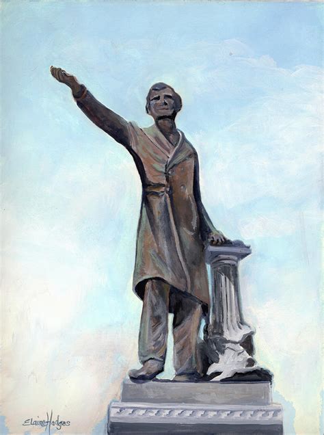 Jefferson Davis Monument Painting by Elaine Hodges - Fine Art America