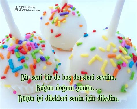 Birthday Wishes In Turkish Birthday Images Pictures